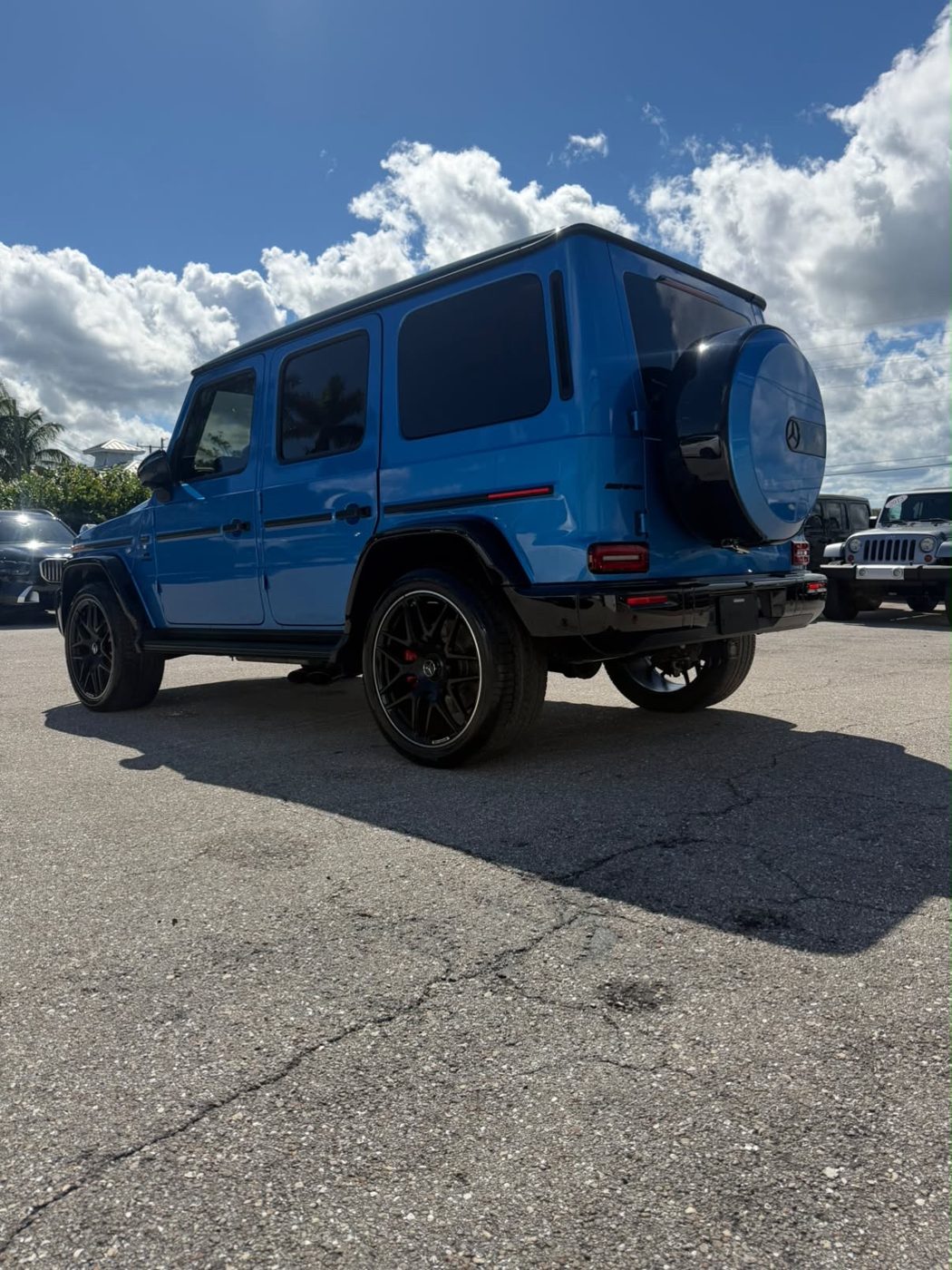 G-Wagon rear finish